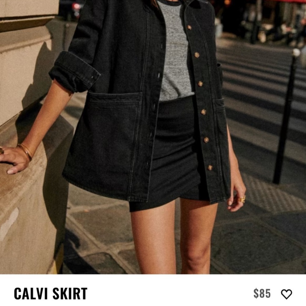 Sezane Calvi Skirt, size small